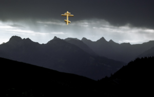 Tribulations, gloomy mountain and the Holy Cross