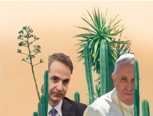 Green pope and prime minister of Greece