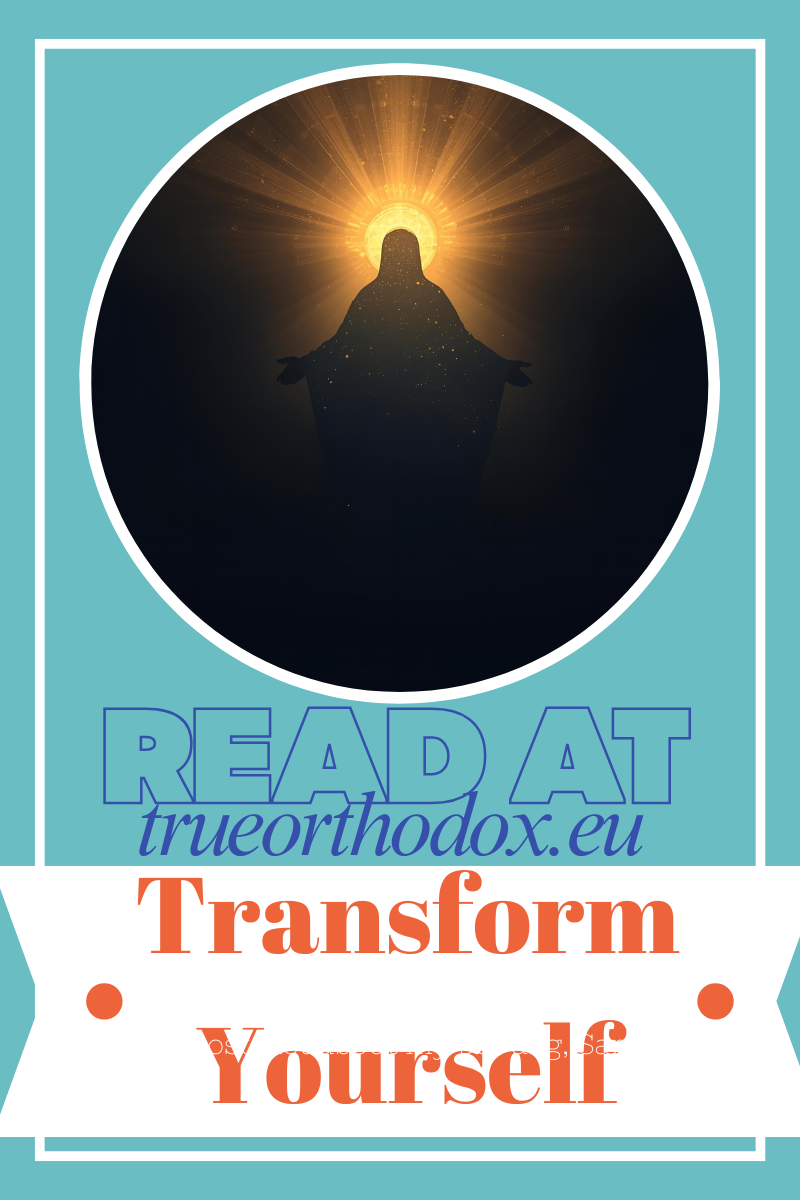 By the Grace of God we are transformed.