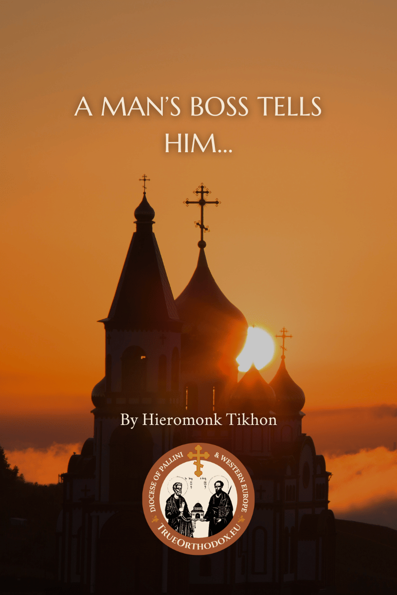 An image of the sun rising behind the domes of a beautiful Orthodox church.