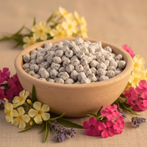 desert-flower-athonite-incense-5 A bowl of Athonite Desert Flower incense.